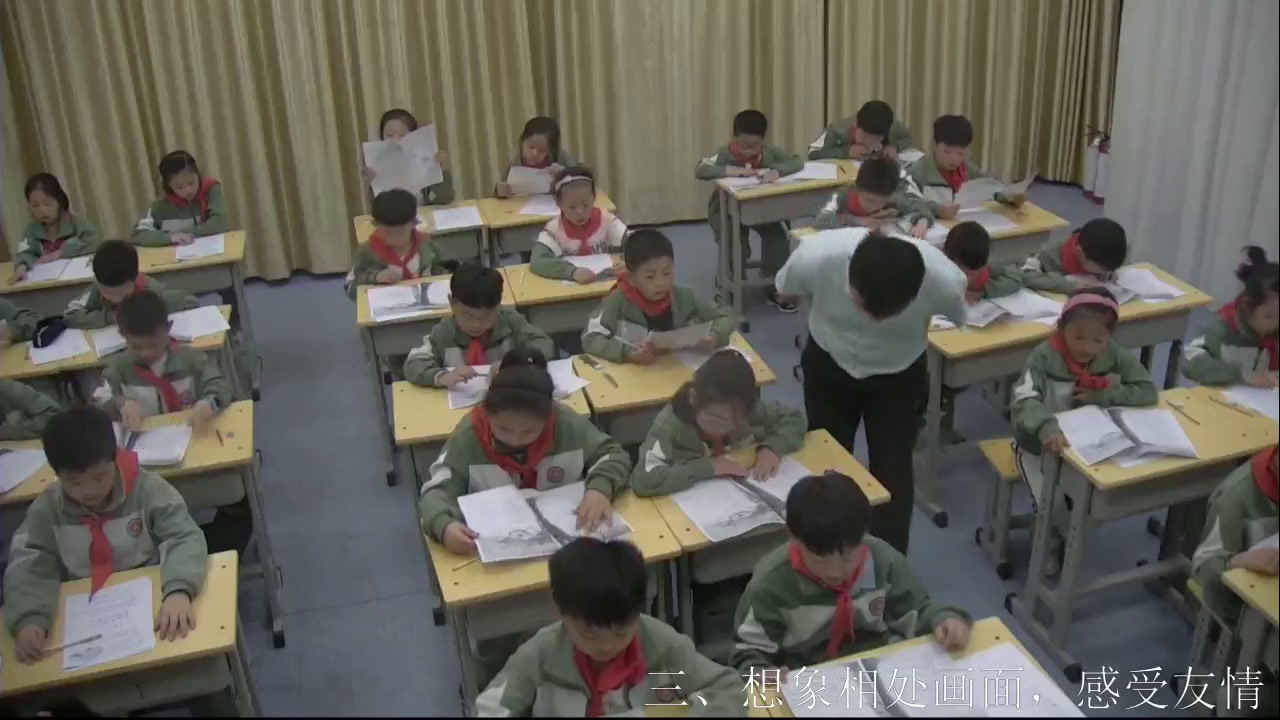 部编版语文三上《8去年的树》安徽王老师-市一等奖