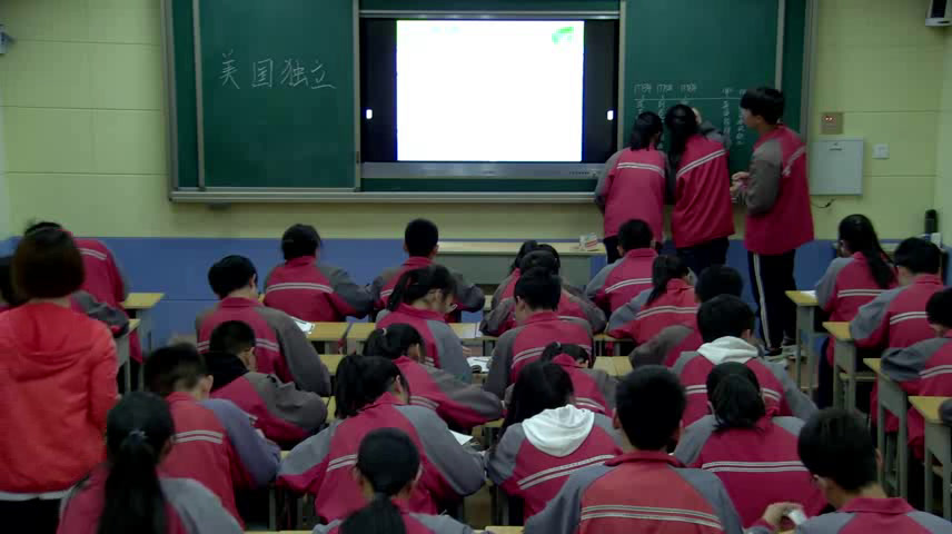 部编版历史九上《第18课美国的独立》山西刘老师-市一等奖