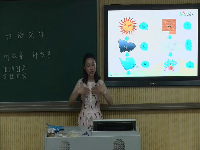 人教部编版语文一上《我爱学语文》湖北闫老师-省一等奖