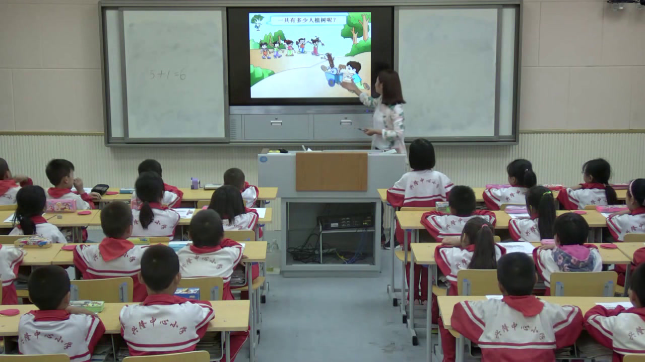 苏教版数学一上《5.得数是6、7的加法》江苏孙老师-市一等奖