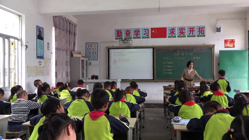 苏教版数学二上《5、5的乘法口诀》安徽沈老师-市一等奖
