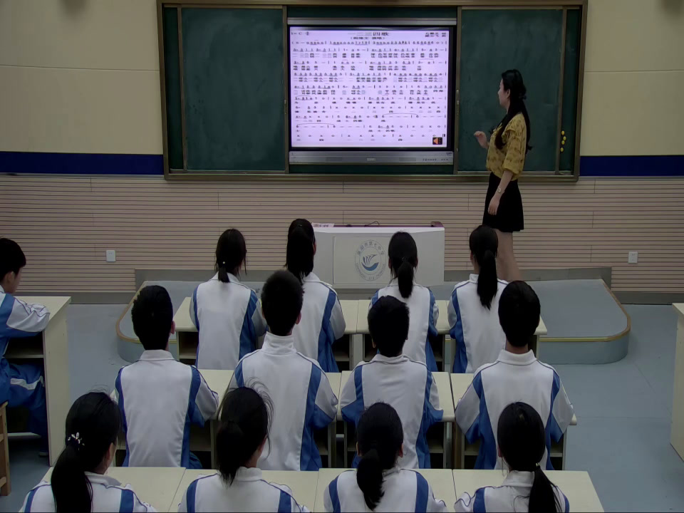 人音版音乐七下《☆一二三四歌》安徽李老师-市一等奖