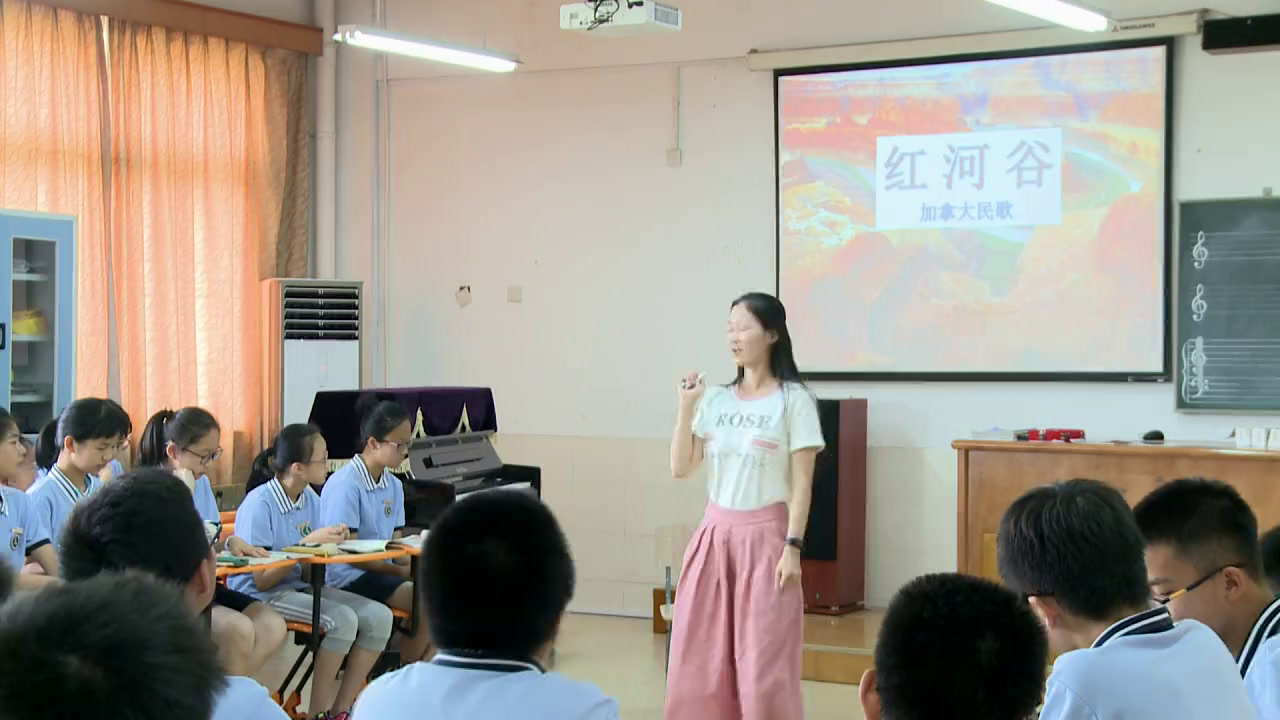 人音版音乐七下《发声练习合唱的，》浙江费老师-县级优课