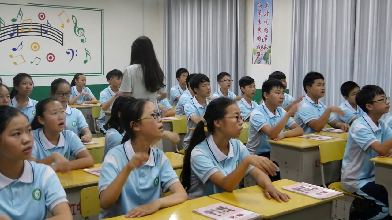 人音版音乐七下《☆长江之歌》湖北李老师-市一等奖