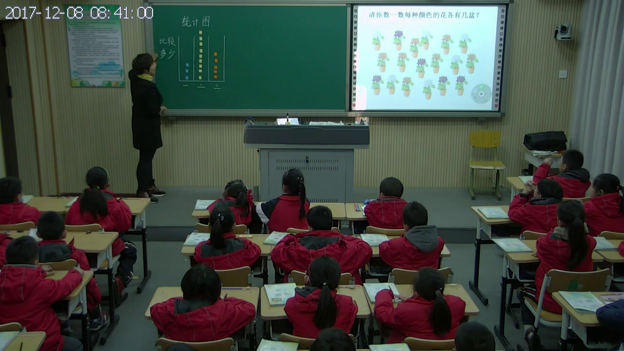 冀教版数学二上《象形统计图和统计表》河北贾老师-全国一等奖