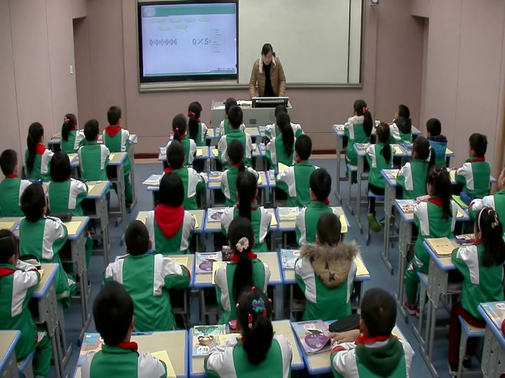 冀教版数学三上《中间有0的三位数乘一位数》湖北刘老师-市一等奖
