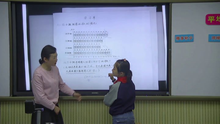 冀教版数学四上《认识平均数》湖北王老师-市一等奖