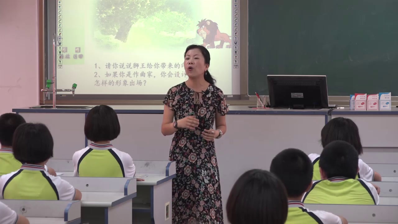 人教版音乐七下《天鹅》福建老师-县级优课