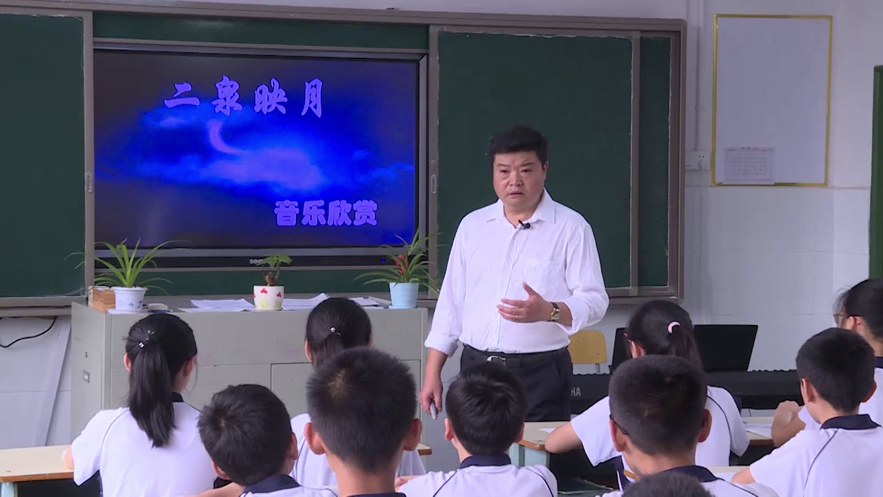 湘文艺版音乐七下《二泉映月》湖南陈老师-全国一等奖