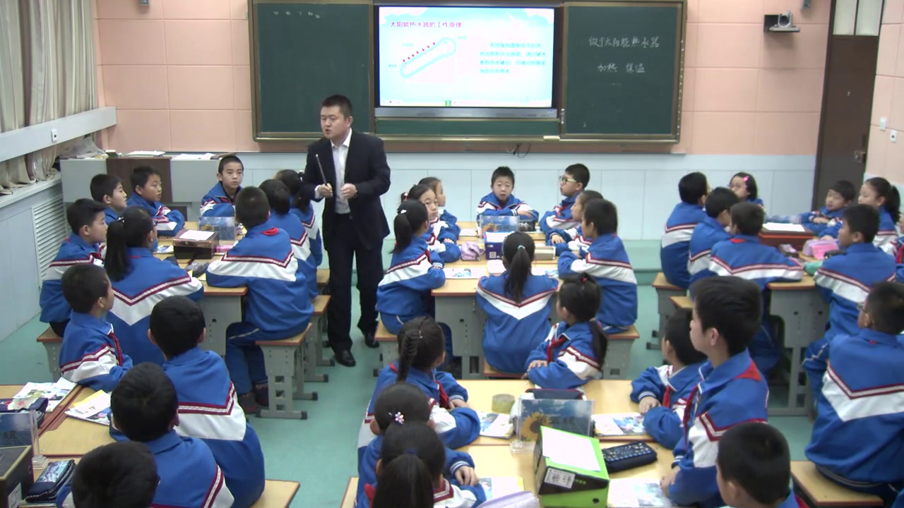 教科版科学五上《做个太阳能热水器》甘肃吴老师-市一等奖