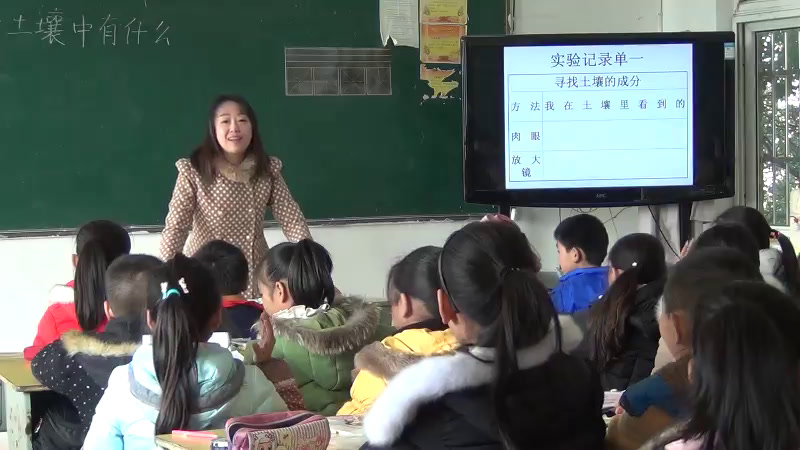 教科版科学五上《土壤中有什么》安徽殷老师-市一等奖
