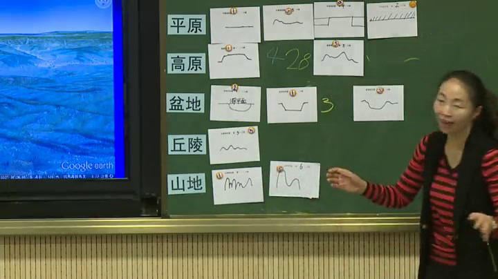 教科版科学五上《地球表面的地形》江苏沈老师-市一等奖