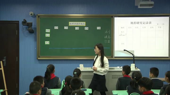 教科版科学五上《地球表面的地形》江苏吴老师-市一等奖