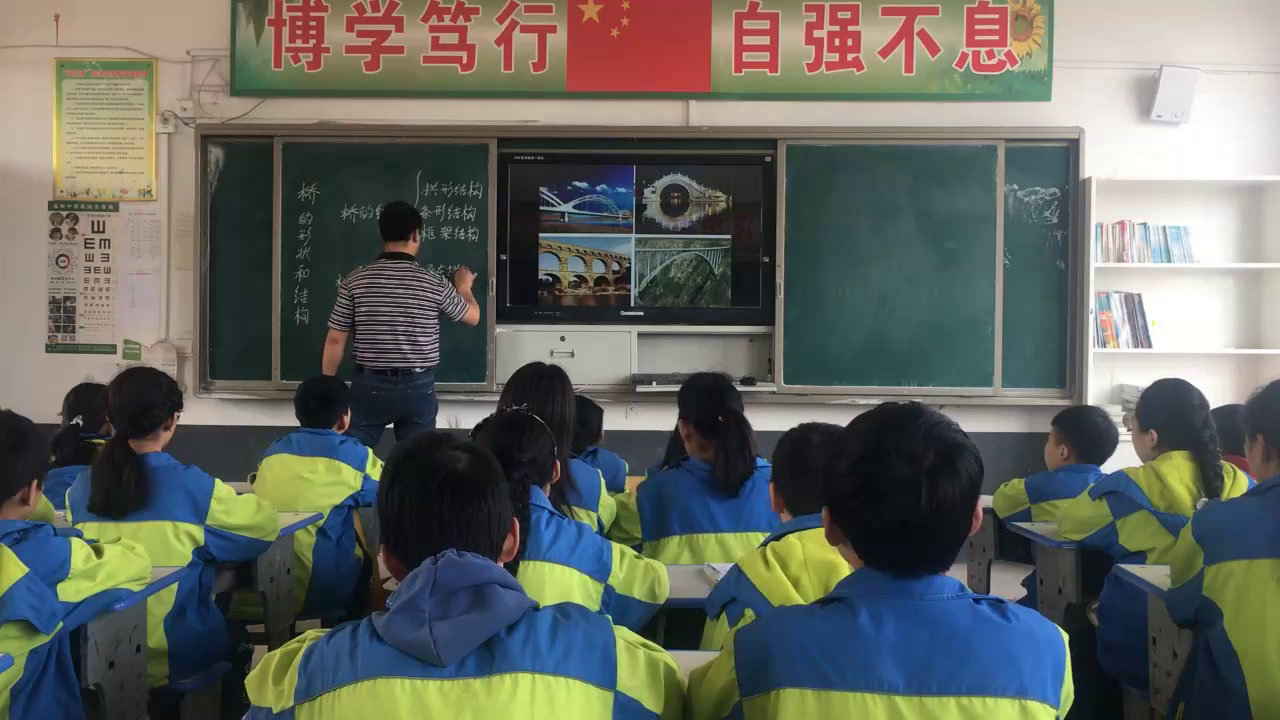 教科版科学六上《7.桥的形状和结构》安徽朱老师-市一等奖