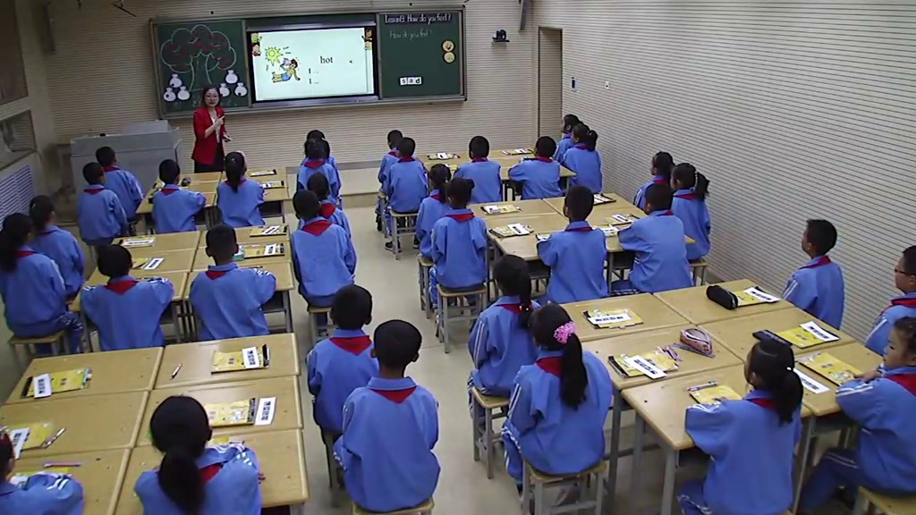 冀教版英语三上《lesson13HowDoYouFeel》甘肃屈老师-市一等奖