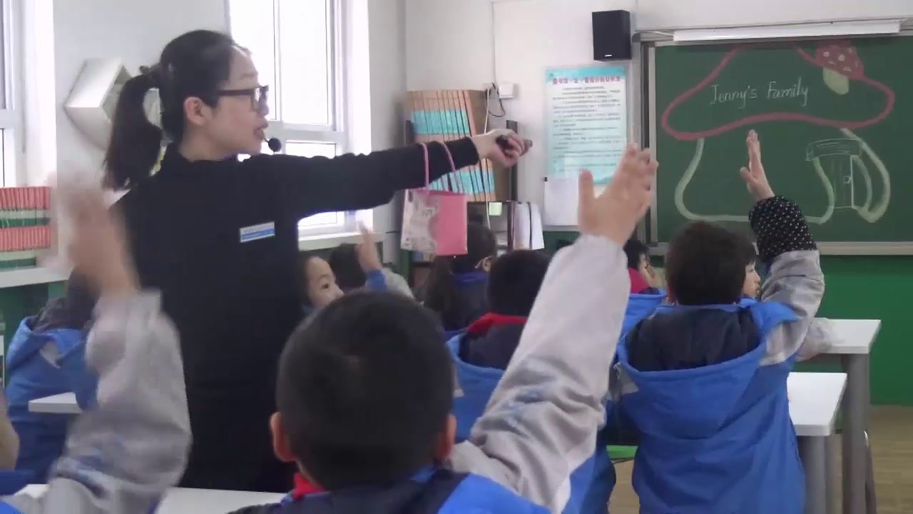 冀教版英语三上《lesson21Jenny'sFamily》河北高老师-市一等奖
