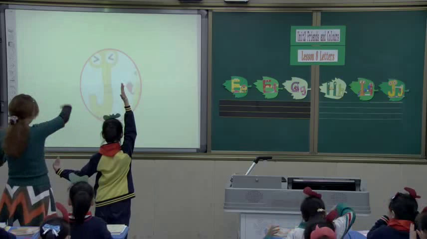 冀教版英语三上《lesson08Letters》宁夏叶老师-全国一等奖