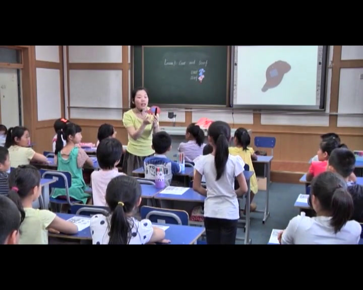 冀教版英语四上《Lesson3CoatandScarf》河北马老师-全国一等奖