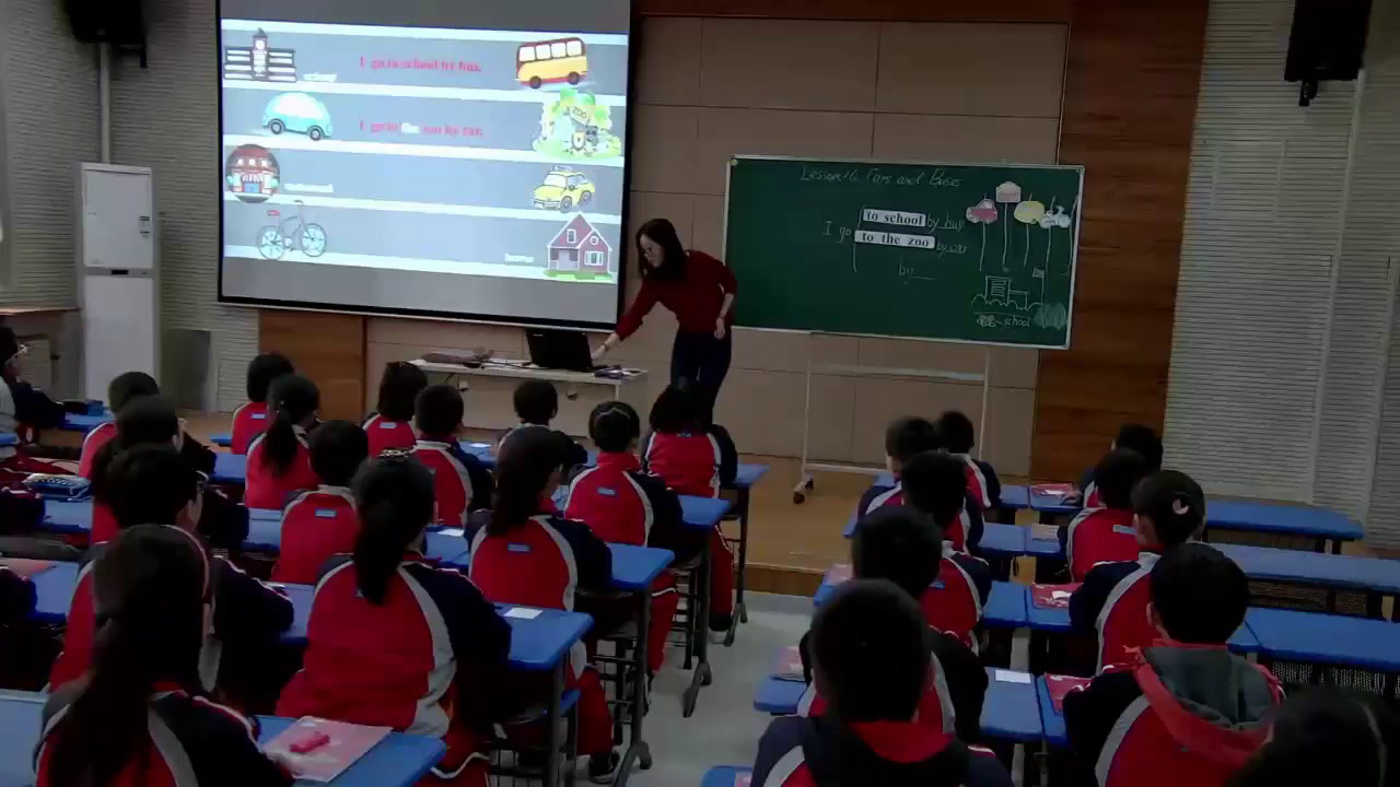 冀教版英语四上《Lesson16CarsandBuses》河北赵老师-市一等奖