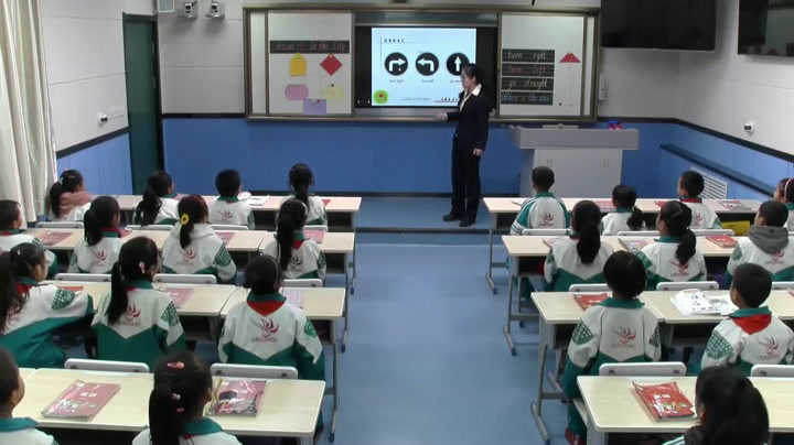 冀教版英语四上《Lesson15IntheCity》陕西李老师-县级优课