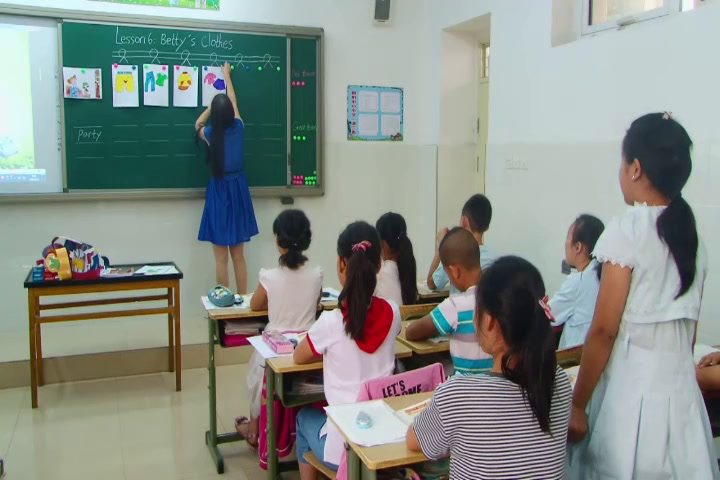 冀教版英语四上《Lesson6Betty'sClothes》河北辛老师-全国一等奖