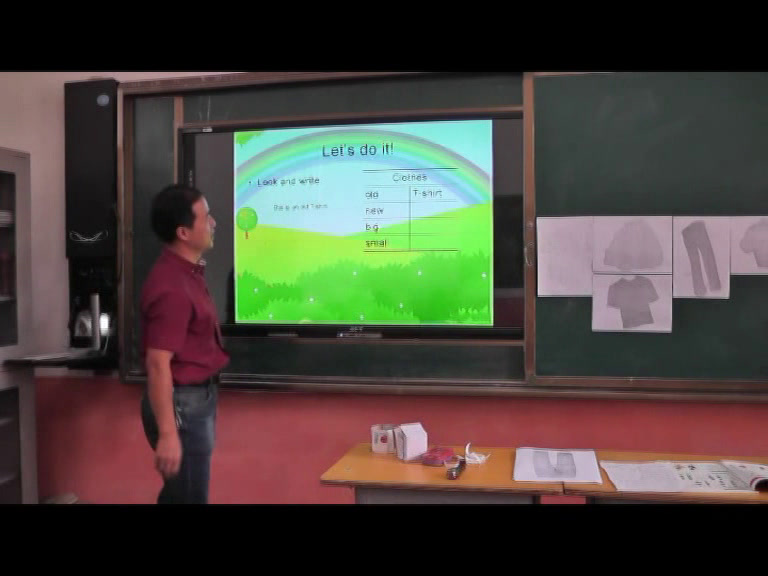 冀教版英语四上《Lesson2NewandOld》河北张老师-市一等奖