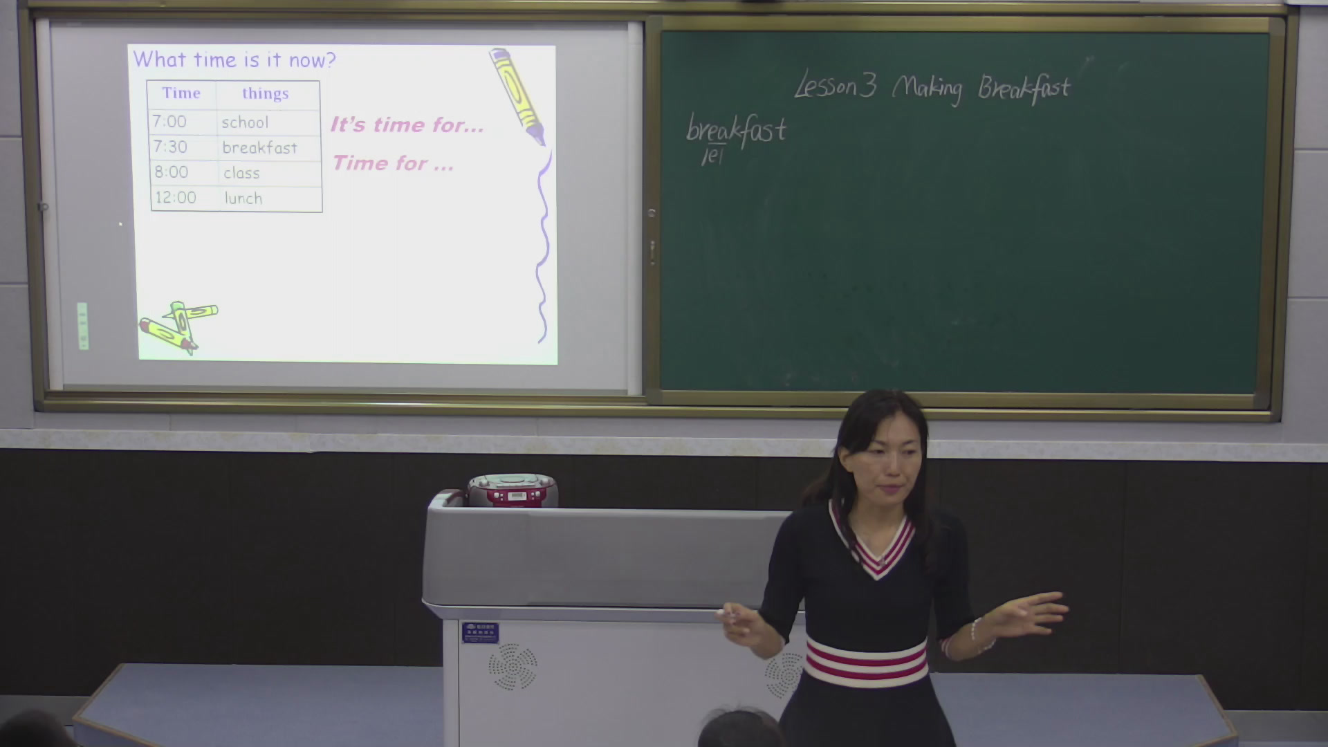 冀教版英语六上《Lesson3MakingBreakfast》陕西李老师-市一等奖