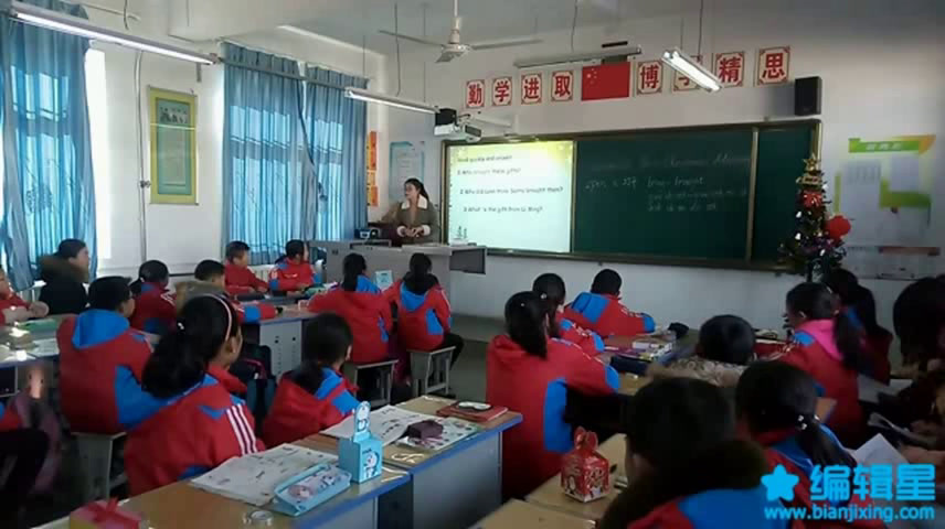 冀教版英语六上《Lesson23It’sChristmasMorning》陕西姚老师-县级优课