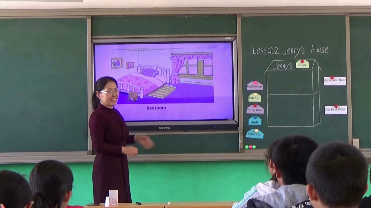冀教版英语六上《Lesson2Jenny'sHouse》河北张老师-县级优课
