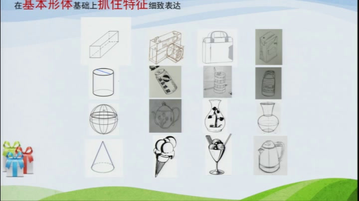 人美版美术七下《2.手绘线条图像——物象立体的表达》辽宁赵老师-市一等奖