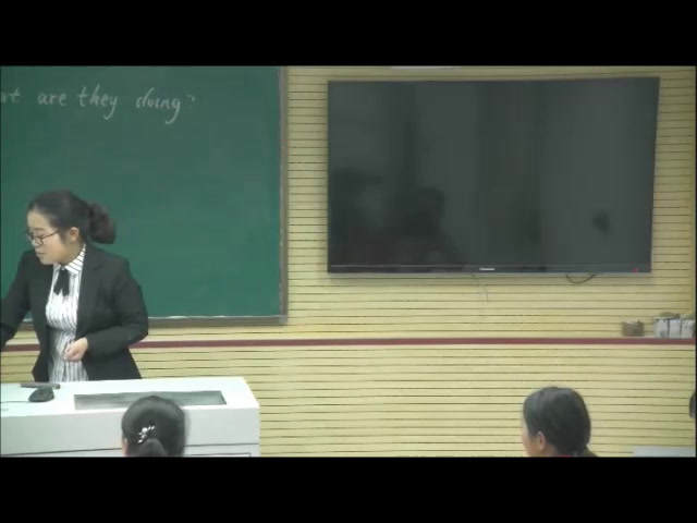 外研版英语四上《Unit1Whataretheydoing》河南叶老师-市一等奖