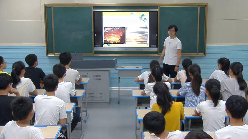 人美版美术八下《8.色彩风景画》安徽李老师-市一等奖