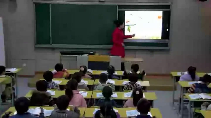 人教版音乐一上《唱歌　小蜻蜓》安徽高老师-市一等奖