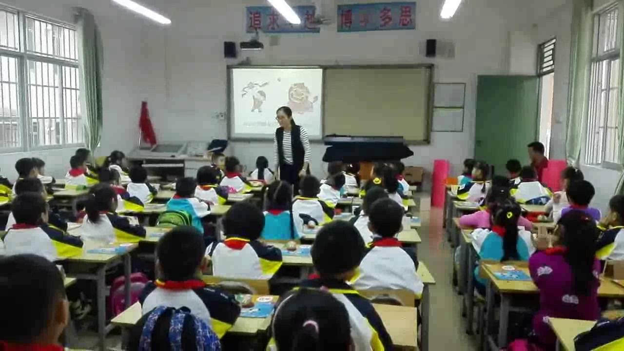 人教版音乐一上《欣赏　狮子舞绣球》广西黄老师-全国一等奖