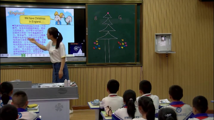 外研版英语四上《Unit2MerryChristmas》宁夏张老师-县级优课