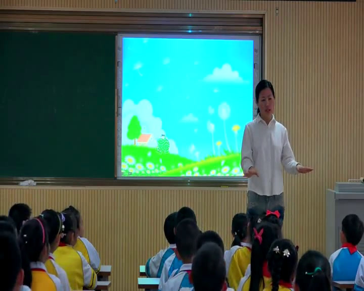人教版音乐二上《读童谣　花蛤蟆》辽宁关老师-县级优课