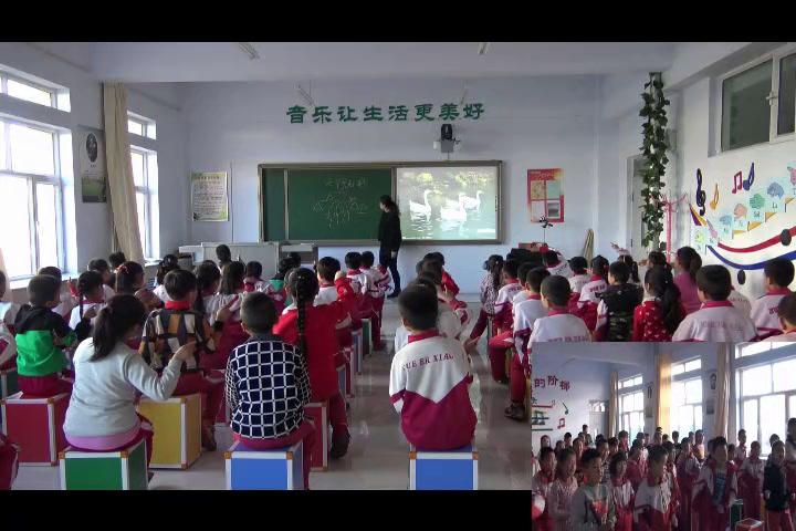 人教版音乐三上《唱歌　老爷爷赶鹅》内蒙杨老师-市一等奖