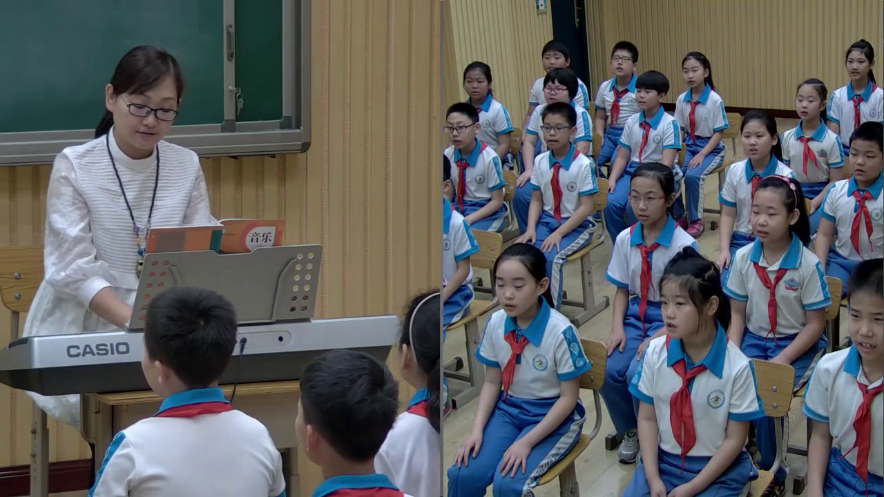人教版音乐三上《小号手之歌》天津付老师-全国一等奖