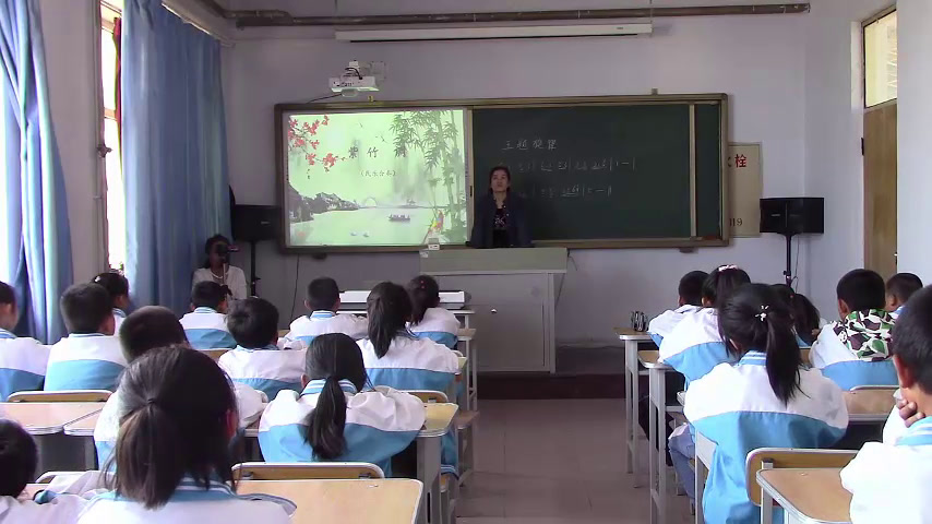 人教版音乐三上《紫竹调》黑龙江赵老师-县级优课