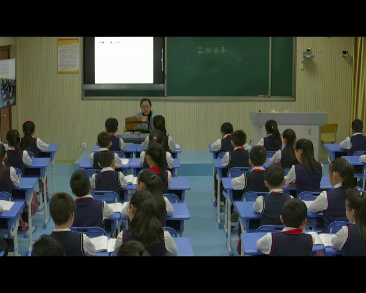 人教版音乐五上《唱歌　森林水车》内蒙滕老师-市一等奖