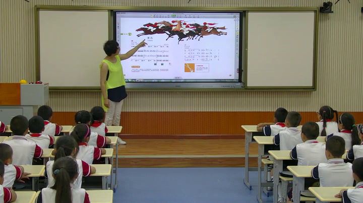 人教版音乐六上《赛马》甘肃牛老师-市一等奖