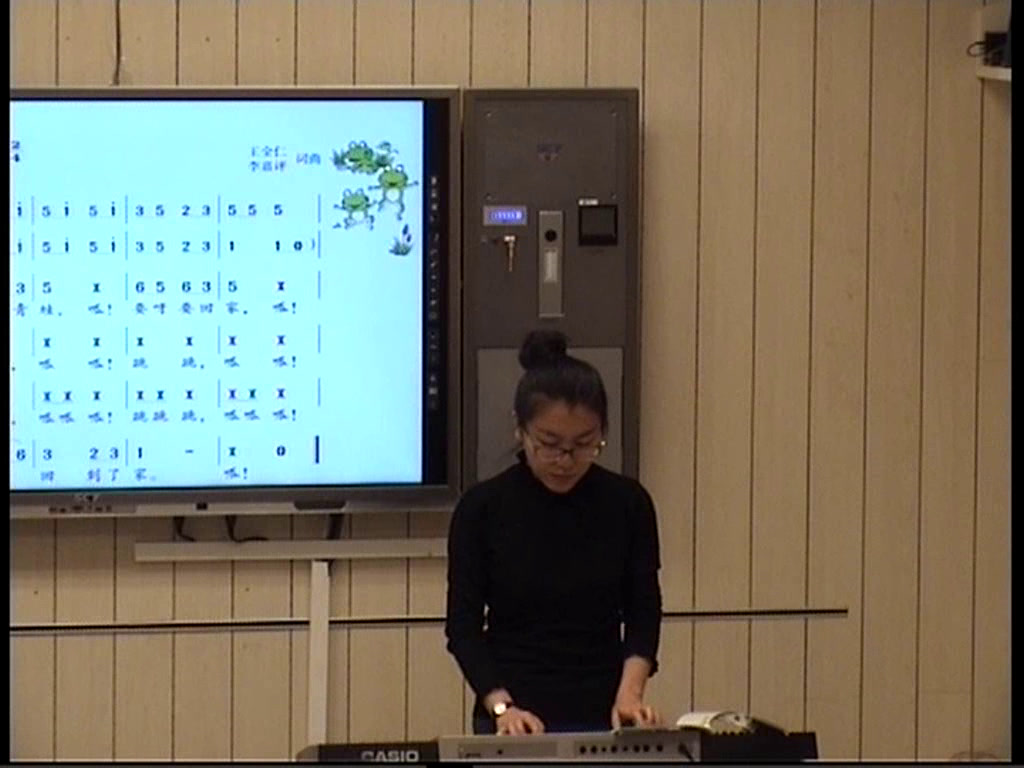 湘文艺版本音乐一上《（综合表演）小青蛙找家》内蒙王老师-市一等奖