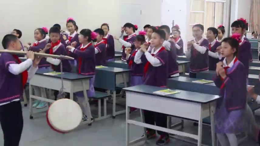 湘文艺版本音乐五上《（演唱）走绛州》云南白老师-省一等奖