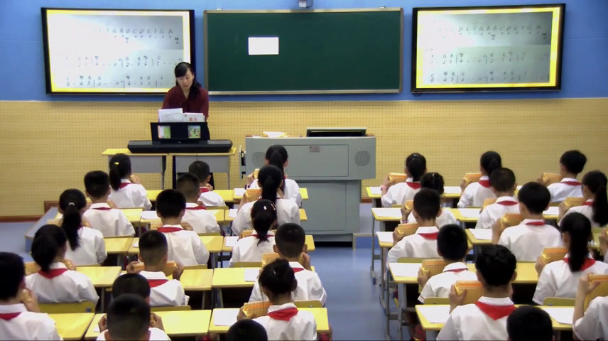 湘文艺版本音乐四上《（演唱）西风的话》湖南陈老师-市一等奖