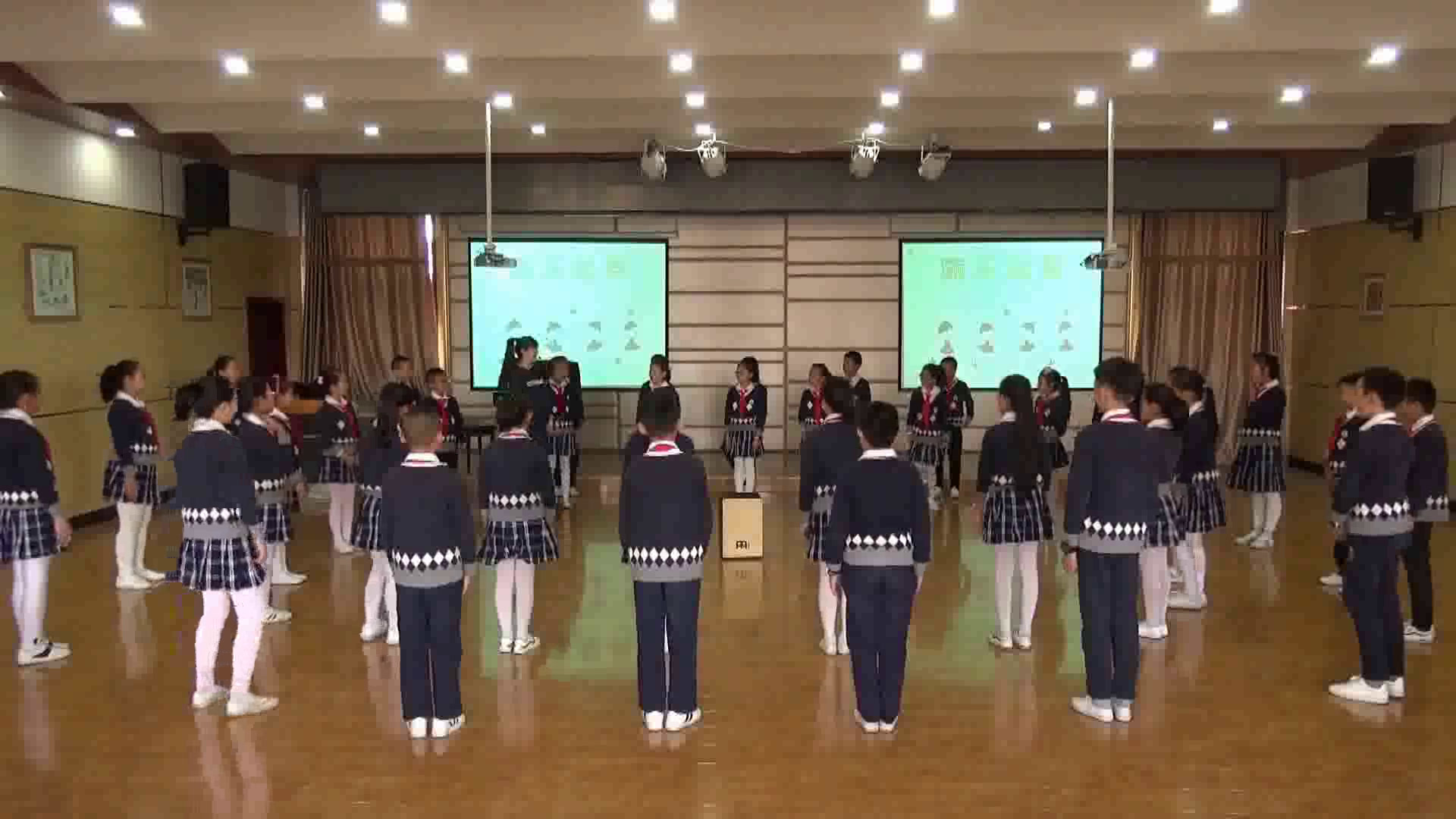 湘文艺版本音乐六上《（集体舞）大家一起来》甘肃赵老师-省一等奖