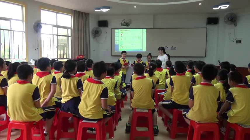 湘文艺版本音乐四上《（音乐游戏）节奏游戏》广西白老师-县级优课