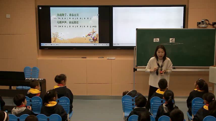 苏少版音乐二上《动律动（邮递马车）情景表演（小鞋匠）》江苏李老师-县级优课