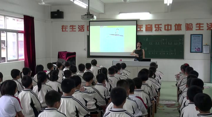花城粤教版音乐二上《歌曲《五声歌》》广东邓老师-县级优课