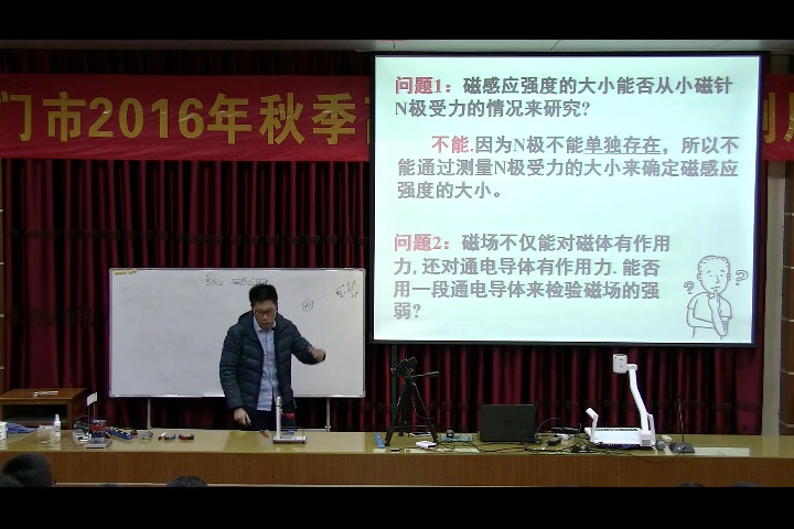 人教版物理选修3—1《2　磁感应强度》广东洪老师-全国一等奖