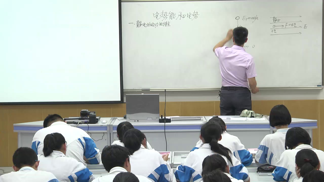 人教版物理选修3—1《4　电势能和电势》陕西严老师-市一等奖